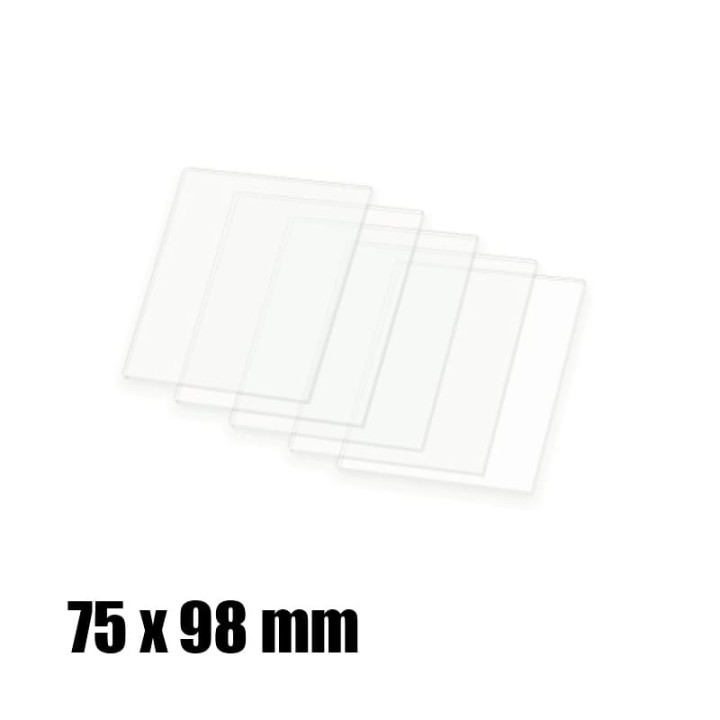 Vetro trasparente per maschera saldatura 75x98 (10pz)
