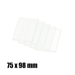 Vetro trasparente per maschera saldatura 90x110 (10pz)