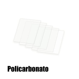 Lastra antiscoria in policarbonato per maschera saldatura (10pz)