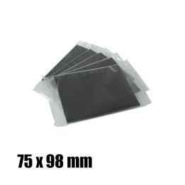 Vetro inattinico 75x98 DIN 9-13 per maschera saldatura (10pz)