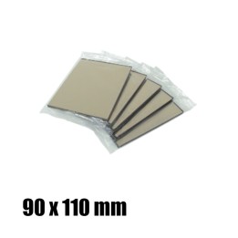 Vetro a specchio 90x110 DIN 9-13 per maschera saldatura (10pz)