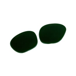 Lenti sagomate verdi DIN 4-6 per occhiali protettivi (10pz)