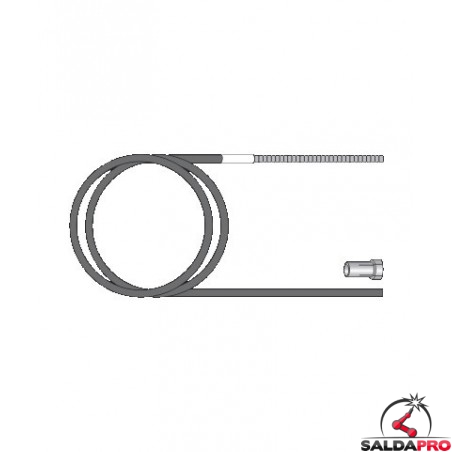Guaina In Alluminio Semirigida Diametro 80/100/125/150 Mm, Resistente Da -30°C A +200°C, Per Stufe E Camini – Kit Con 2 Fascette