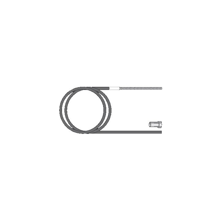 Guaina guidafilo Alluminio 2,5x4,7 per torce BZ - Tynos - TW