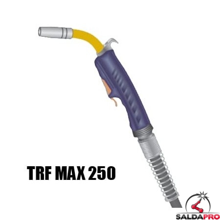 torcia completa trf max250 euro saldatura filo continuo mig