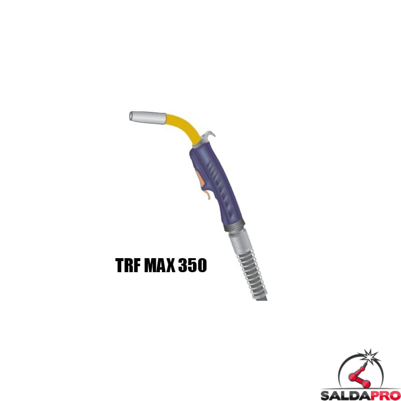 torcia completa trf max 350 euro saldatura filo continuo mig