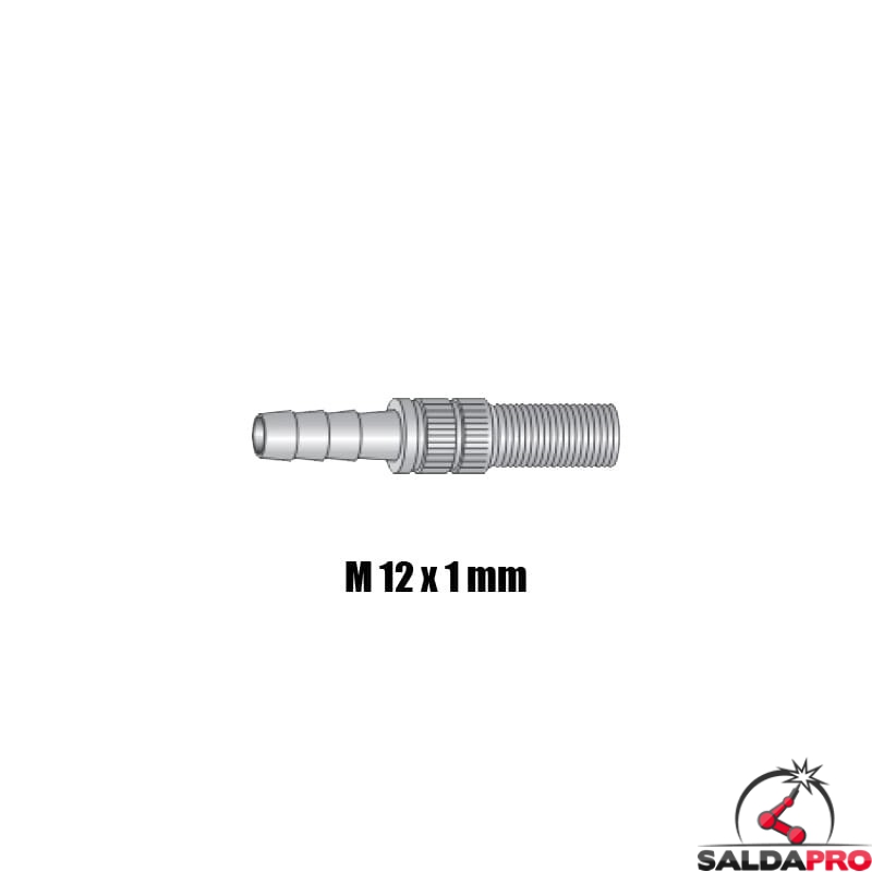 raccordo M12x1 ricambio torcia TRF MAX350