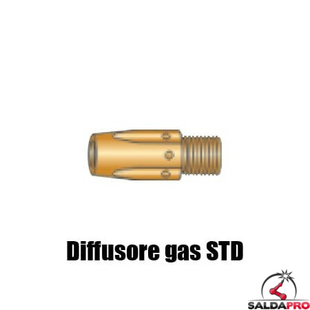 Diffusore gas STD 1/4" - 20 per torce TRGK® (10pz)