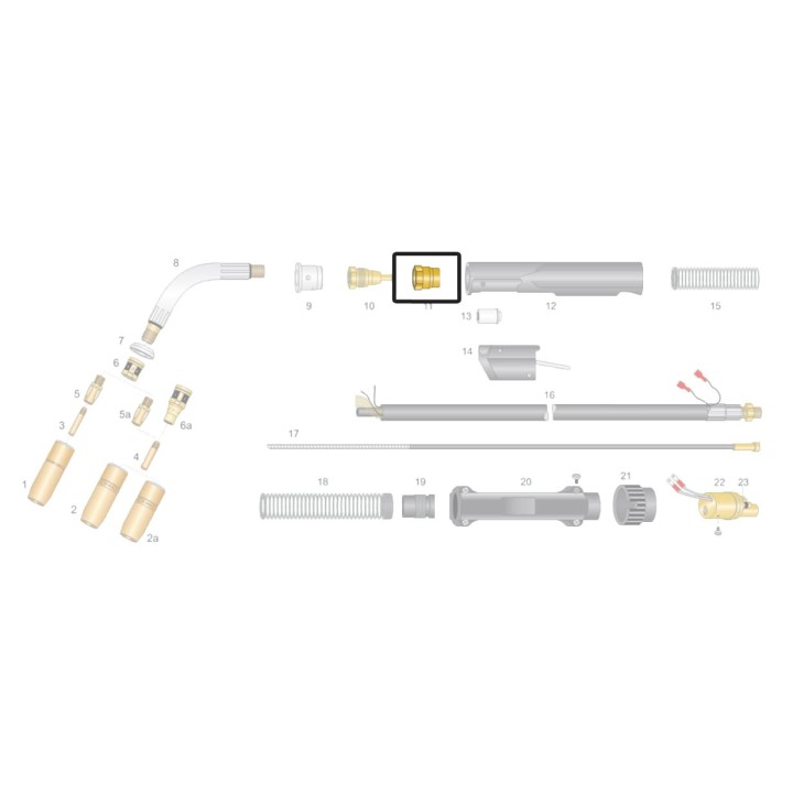 Dado per corpo torcia TRGK® modelli 300A - 400A