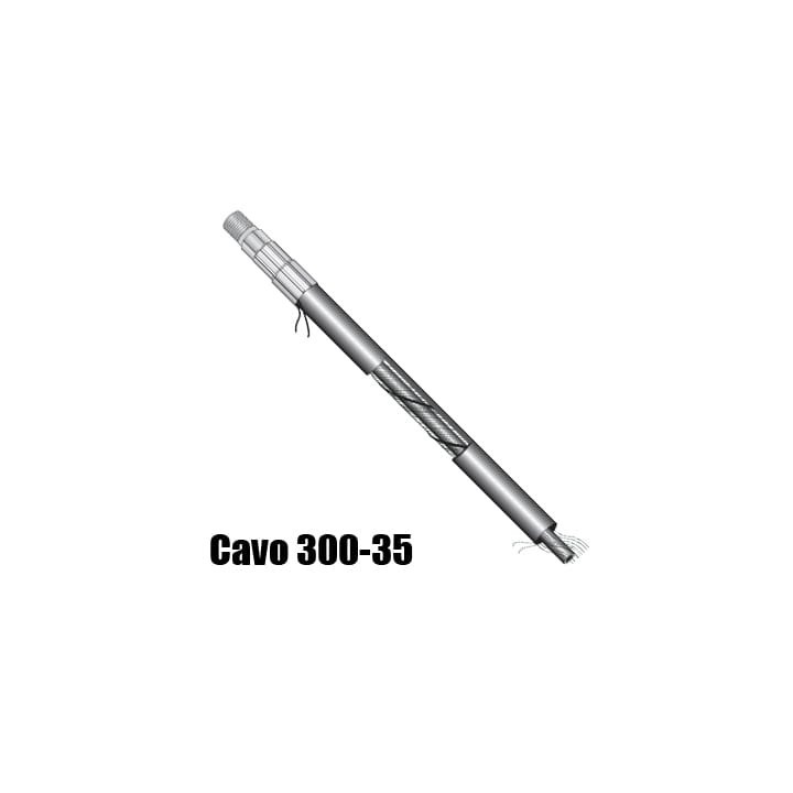 Cavo assemblato BND 300-35 attacco EURO TRGK® 300A saldatura MIG