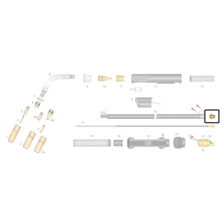 Raccordo BND 300-400 per torce TRGK®