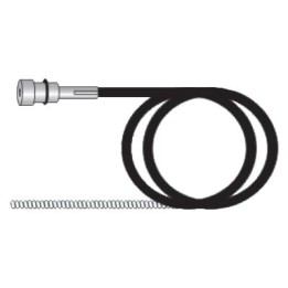 Guaina guidafilo Nera Ø 0,8-1,0 mm - 4,5 mt per torce TRGK®