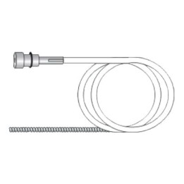 Guaina guidafilo Bianca Ø 1,0-1,6 mm - 4,5 mt per torce TRGK®