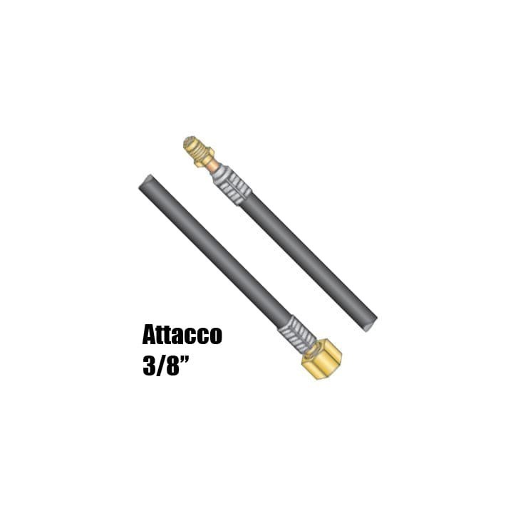 cavo porta corrente attaco 3/8g ricambio torcia wp17 high flex saldatura tig