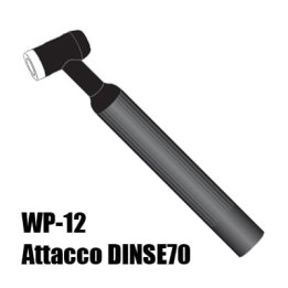 torcia completa wp12 attacco dinse 70 mmq saldatura tig
