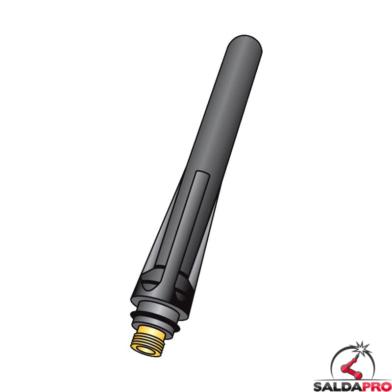 RIVERWELD Kit Consumabili Per Torcia TIG QQ150A - 14 Pezzi Con Ugelli Ceramica, Corpo Pinza E Cappelli