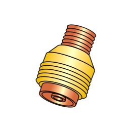 portapinza gas lens ricambio per torcia wp12 saldatura tig
