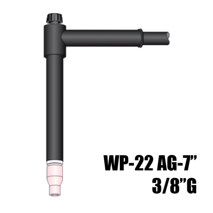 torcia completa wp22 ag7 attacco 3/8 saldatura tig