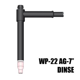 torcia completa wp22 ag7 178mm attacco dinse saldatura tig