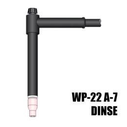torcia completa wp22 lunghezza 178mm attacco dinse saldatura tig