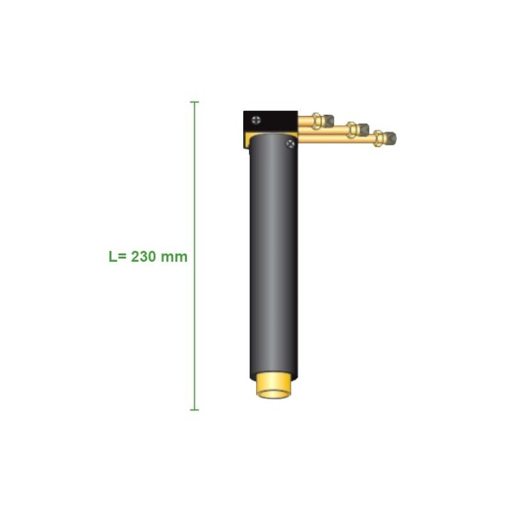 misure ricambio corpo torcia wp27a 9pollici 230mm saldatura tig