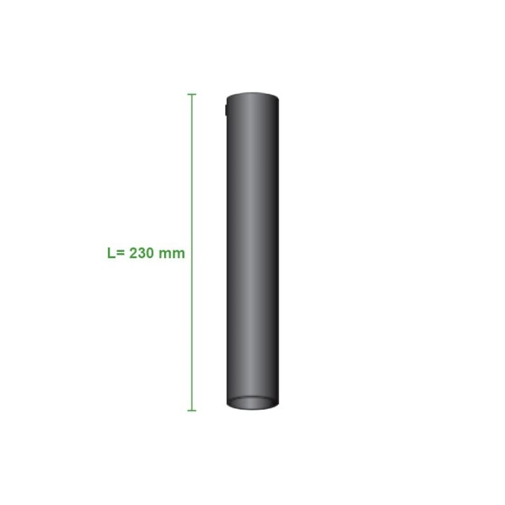 misure canotto impugnatura corto ricambio torcia wp27a  230mm 9 pollici saldatura tig