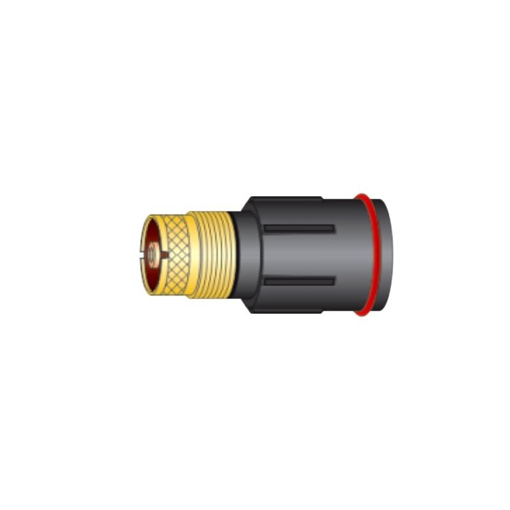 porta pinza gas lens 2,4mm 4,8mm ricambio torcia wp27 saldatura tig
