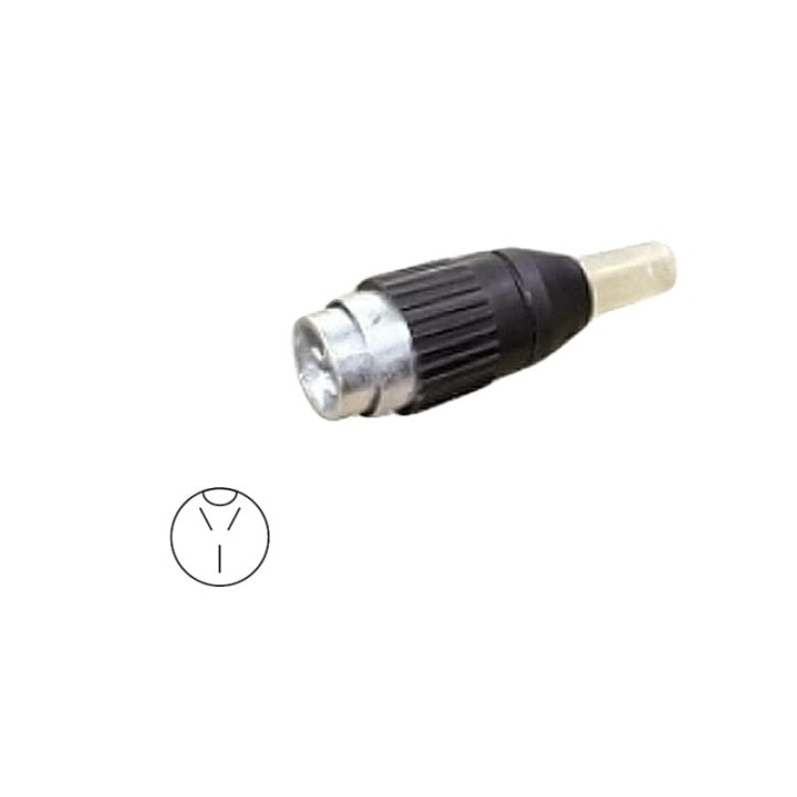 connettore maschio a 3 pin ricambio per torce tig