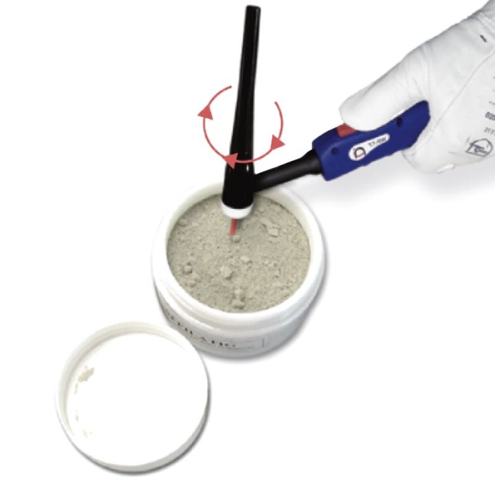 Affilatore chimico per elettrodi in tungsteno