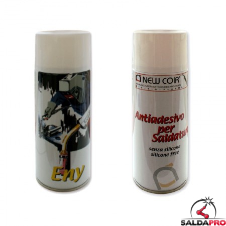 antiadesivo bomboletta spray 300ml saldatura mig mag 10 pezzi