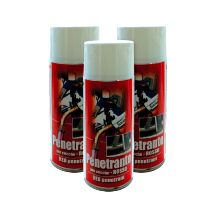 penetrante rosso spray bomboletta 400ml chicche difetti saldatura