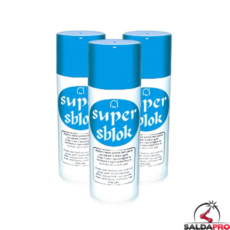 Lubrificante Spray 400ml Super Sblock 7 funzioni in 1 (10pz)