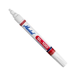 marcatore indelebile bianco vernice liquida markal sl100