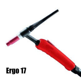 torcia completa ergo 17 con pulsante saldatura tig raffreddamento aria professionale