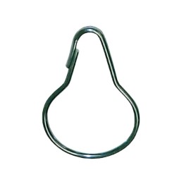 Gancio in metallo per fissaggio di tende e strisce protettive (10pz)