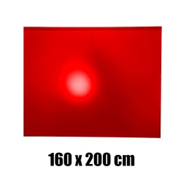 tenda rossa protezione 160x200 cm grado protezione DIN 4 saldatura