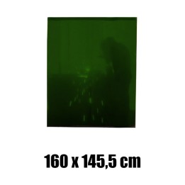 tenda verde protezione 160x145,5 cm grado protezione DIN 9 saldatura