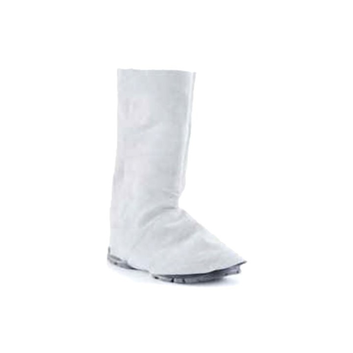 ghette protettive pelle crosta bovina ruk-132 saldatore cuciture kevlar