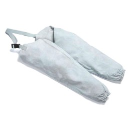 maniche protettive pelle crosta tek-140 per saldatore cuciture kevlar