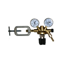 riduttore pressione acetilene ottone 40atm 2,5 atm