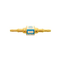 valvola sicurezza ossigeno ottone portata 1500l/h