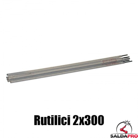 elettrodi rutilici 2x300mm saldatura 400 pezzi rivestimento rutile