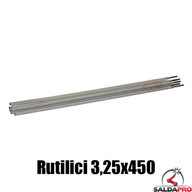 elettrodi rutilici 3,25x450mm saldatura 150 pezzi rivestimento rutile