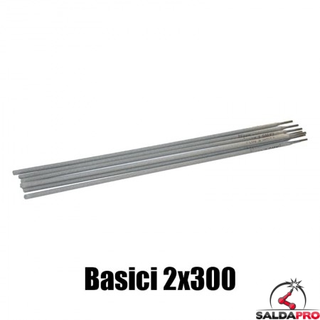 elettrodi basici 2x300mm saldatura 400 pezzi rivestimento basico