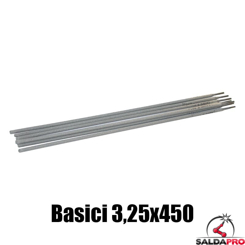 elettrodi basici 3,25x450mm saldatura 150 pezzi rivestimento basico