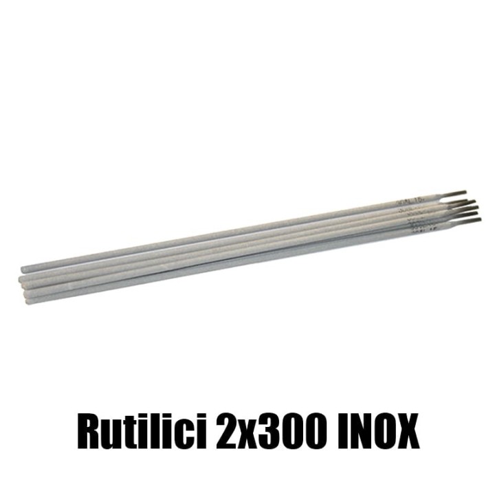 elettrodi rutilici 2x300mm saldatura inox 230 pezzi rivestimento rutile basso contenuto carbonio