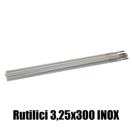 elettrodi rutilici 3,25x350mm saldatura inox 77 pezzi rivestimento rutile basso contenuto carbonio