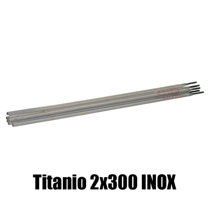 elettrodi titanio 2x300mm saldatura inox 230 pezzi rivestimento basso contenuto carbonio