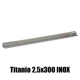 elettrodi titanio 2,5x300mm saldatura inox 130 pezzi rivestimento basso contenuto carbonio