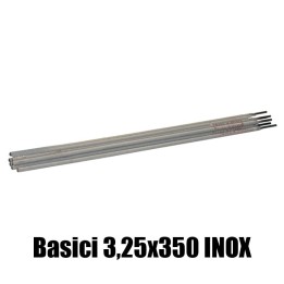 elettrodi basici 3,25x350mm saldatura inox 77 pezzi rivestimento basico basso contenuto carbonio